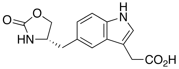 3-Des[2-(Dimethylamino)ethyl] Zolmitriptan 3-Acetic Acid - Chemical structure and product image