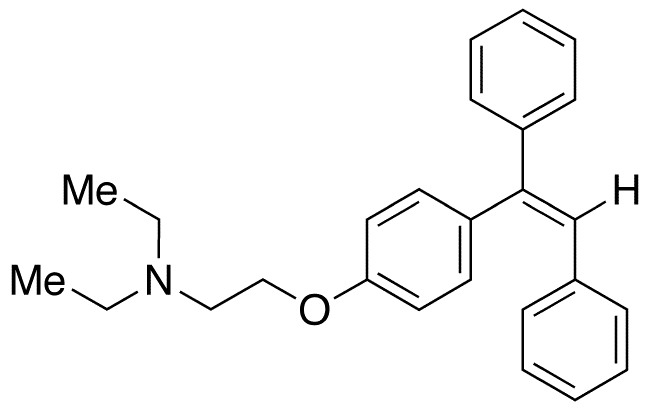 Deschloro Clomiphene (E/Z Mixture) - Chemical structure and product image