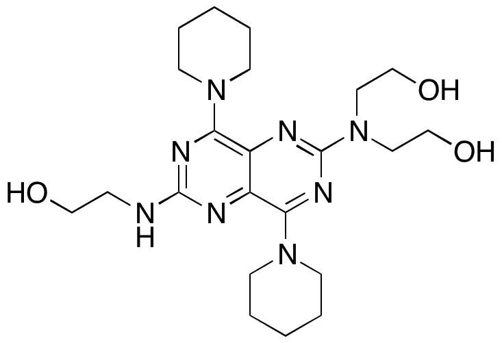 Desethanol Dipyridamole - Chemical structure and product image