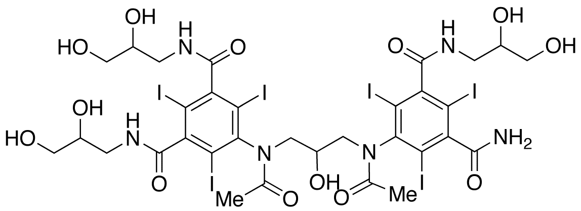 Des(2,3-dihydroxypropyl) Iodixanol - Chemical structure and product image