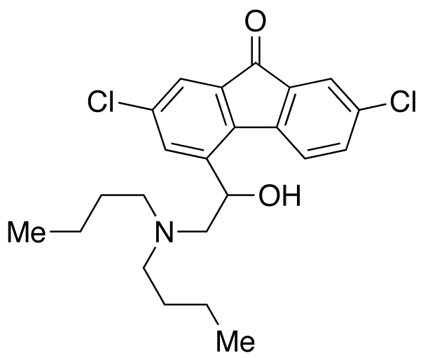 9-Des[(4-chlorophenyl)methylene]-9-oxo Lumefantrine - Chemical structure and product image