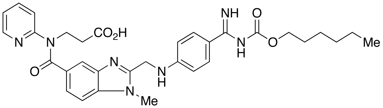Desethyl Dabigatran Etexilate - Chemical structure and product image