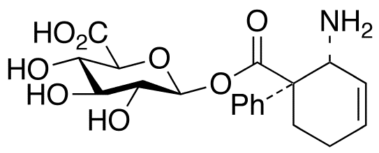 Desethyl Bisnortilidine Acyl-betta-D-Glucuronide - Chemical structure and product image