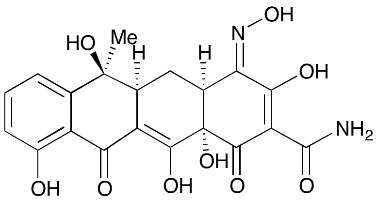 N-Des(dimethyl)tetracycline 4-Hydroxyimine - Chemical structure and product image