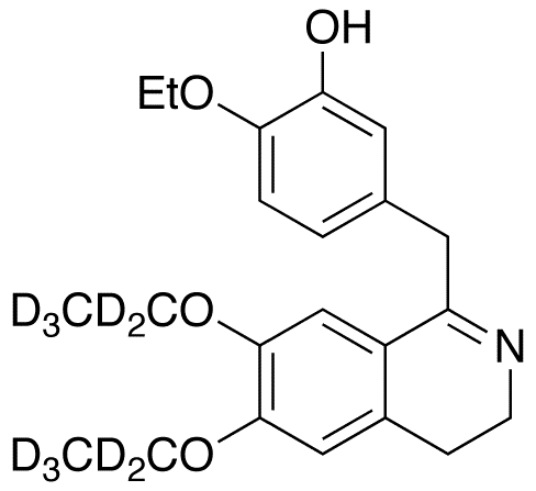 3-Desethoxy-drotaverine-d10 - Chemical structure and product image