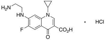 Desethylene Ciprofloxacin, Hydrochloride - Chemical structure and product image