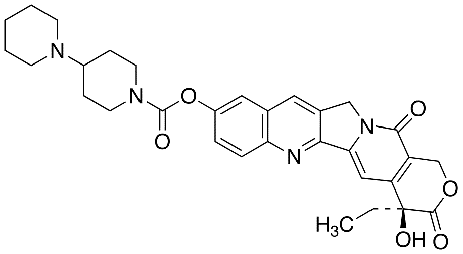 11-Desethyl Irinotecan - Chemical structure and product image