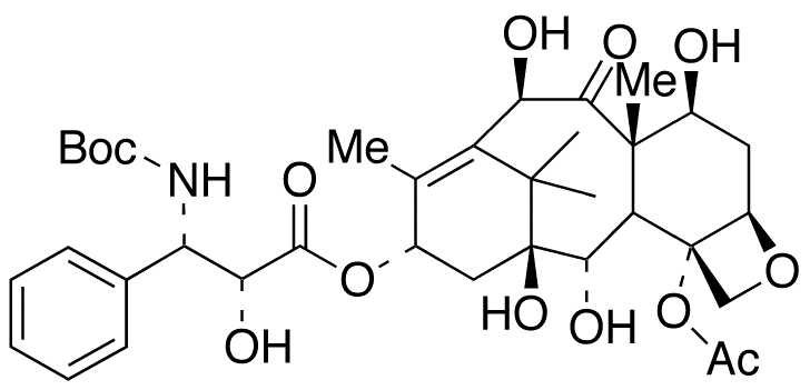 Desbenzoyl Docetaxel - Chemical structure and product image