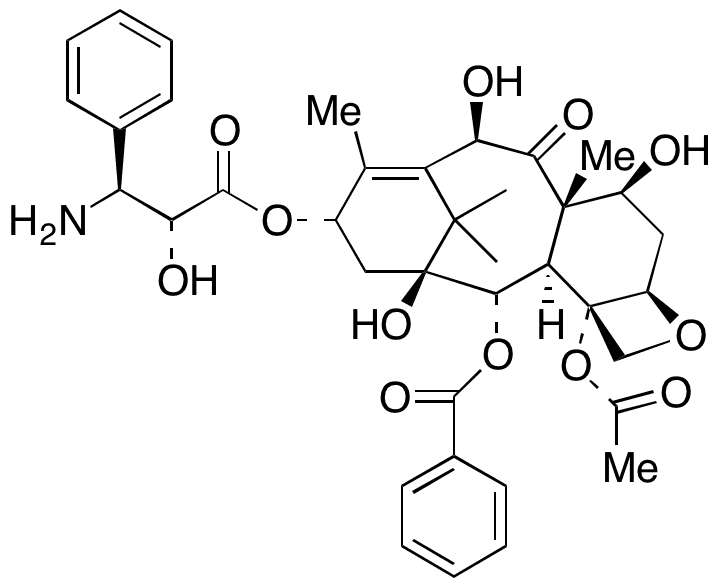 N-DesBoc Docetaxel - Chemical structure and product image