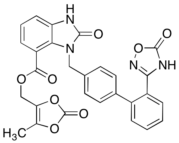 Desethyl Azilsartan Medoxomil - Chemical structure and product image