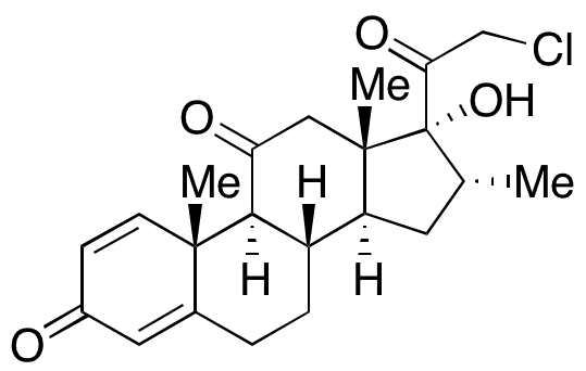 9-Deschloro Mometasone - Chemical structure and product image