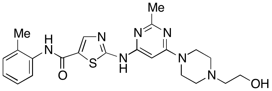 Deschloro Dasatinib - Chemical structure and product image