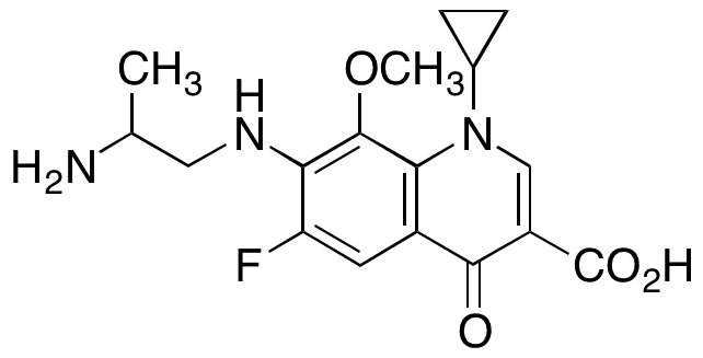 Desethylene Gatifloxacin - Chemical structure and product image