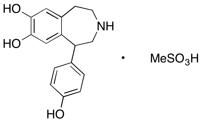 Deschloro Fenoldopam Mesylate - Chemical structure and product image