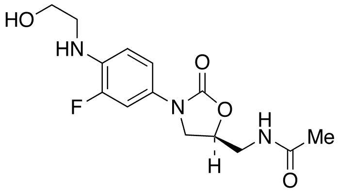 N,O-Desethylene Linezolid - Chemical structure and product image