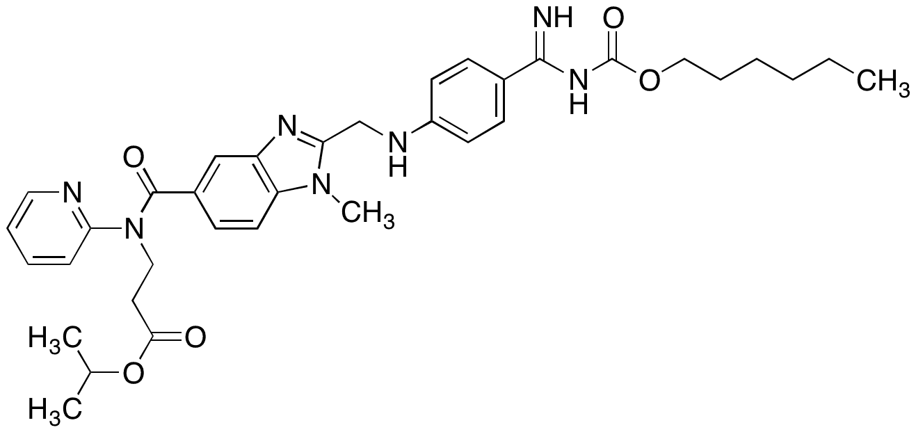 O-Desethyl O-Isopropyl Dabigatran Etexilate - Chemical structure and product image