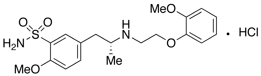 (R)-2-O-Desethyl-2-O-desmethyl Tamsulosin Hydrochloride(Impurity) - Chemical structure and product image