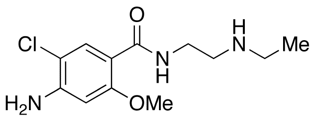 N-Desethyl Metoclopramide - Chemical structure and product image