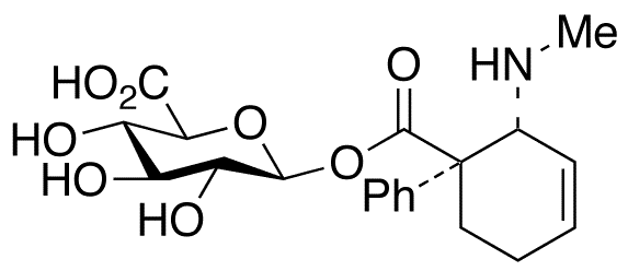 Desethyl Nortilidine Acyl-betta-D-glucuronide - Chemical structure and product image