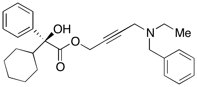 (S)-N-Desethyl N-Benzyl Oxybutynin - Chemical structure and product image