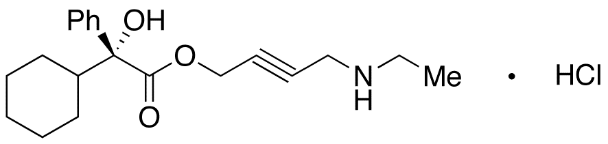 (R)-N-Desethyl Oxybutynin Hydrochloride - Chemical structure and product image