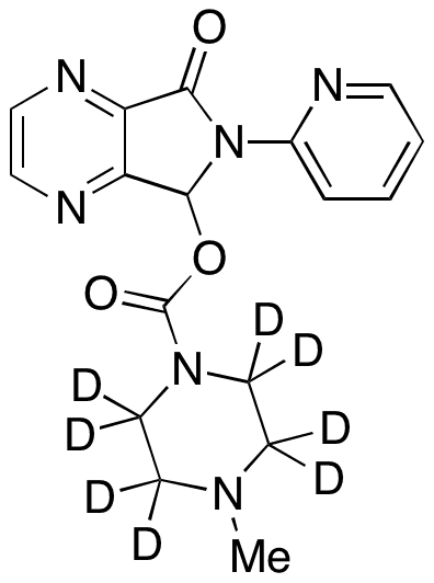 Deschloro-Zopiclone-d3 - Chemical structure and product image