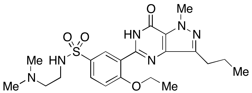 Descarbonsildenafil - Chemical structure and product image