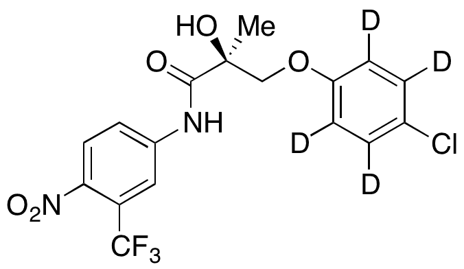 4-Desacetamido-4-chloro Andarine-D4 - Chemical structure and product image