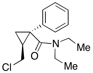 rac 2-Desaminomethyl-2-chloromethyl Milnacipran - Chemical structure and product image