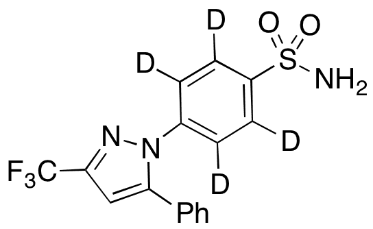 Desmethyl Celecoxib-d4 - Chemical structure and product image