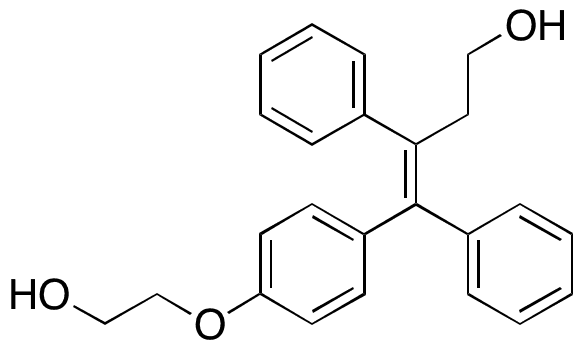 4-Deschloro-4-hydroxy Ospemifene - Chemical structure and product image