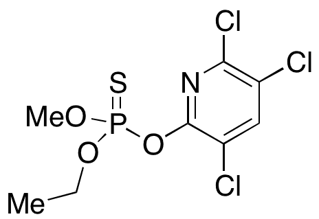 O-Desethyl-O-methyl Chlorpyrifos - Chemical structure and product image