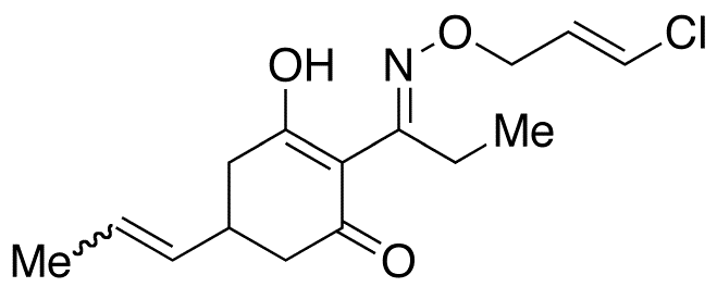 Des(ethylthio)-5-[(E/Z)-1-propenyl] Clethodim - Chemical structure and product image