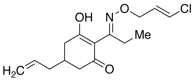 (E/Z)-Des(ethylthio)-5-(2-propenyl) Clethodim - Chemical structure and product image