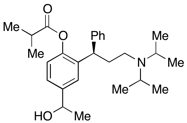 4-(Deshydroxymethyl) 4-(1-Hydroxyethyl) (R)-Fesoterodine - Chemical structure and product image