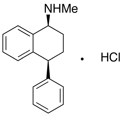 rac-cis-3,4-Deschlorosertraline - Chemical structure and product image
