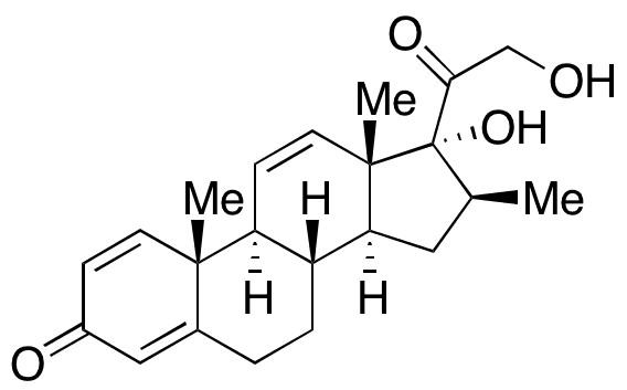 9-Desfluoro-11-deshydroxy-11,12-dehydro Betamethasone - Chemical structure and product image