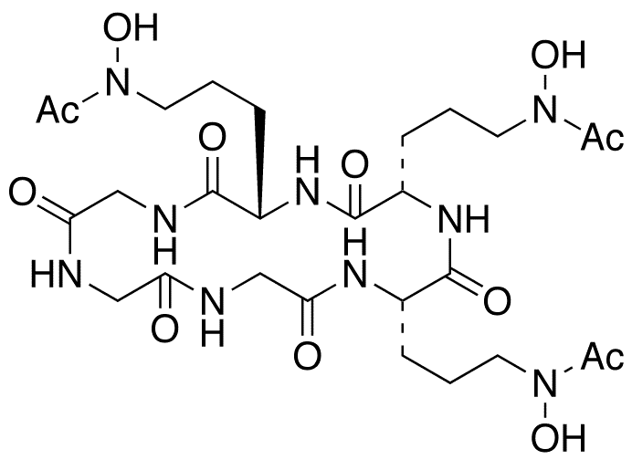 Desferrichrome - Chemical structure and product image