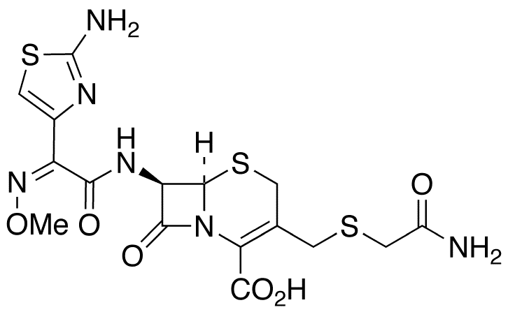 Desfuroyl Ceftiofur S-Acetamide - Chemical structure and product image