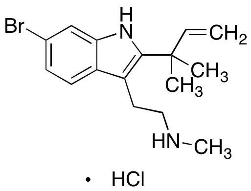 Desformylflustrabromine Hydrochloride - Chemical structure and product image