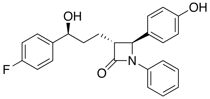 Desfluoro Ezetimibe - Chemical structure and product image