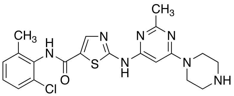 N-Deshydroxyethyl Dasatinib - Chemical structure and product image