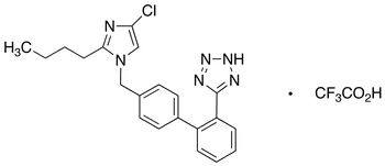 Deshydroxymethyl Losartan Trifluoroacetic Acid Salt - Chemical structure and product image