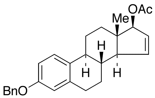 15,16-Deshydroxy 3-O-Benzyl Estetrol 17-Acetate - Chemical structure and product image