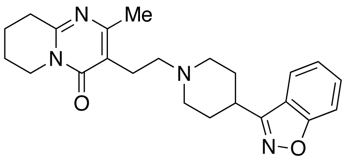 Desfluoro Risperidone - Chemical structure and product image