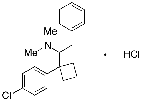 Desisobutyl-Benzylsibutramine Hydrochloride - Chemical structure and product image