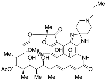 N-Desisobutyl-N-propyl Rifabutin - Chemical structure and product image
