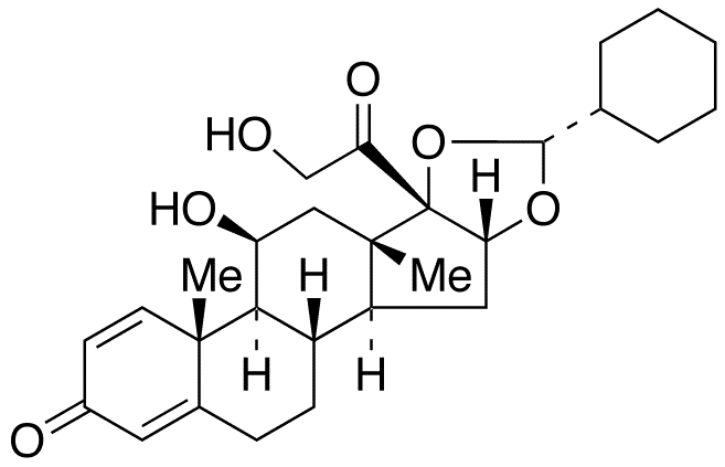 Desisobutyryl Ciclesonide - Chemical structure and product image