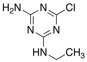 Desisopropyl Atrazine - Chemical structure and product image