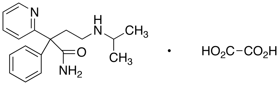 Desisopropyl Disopyramide Oxalate - Chemical structure and product image